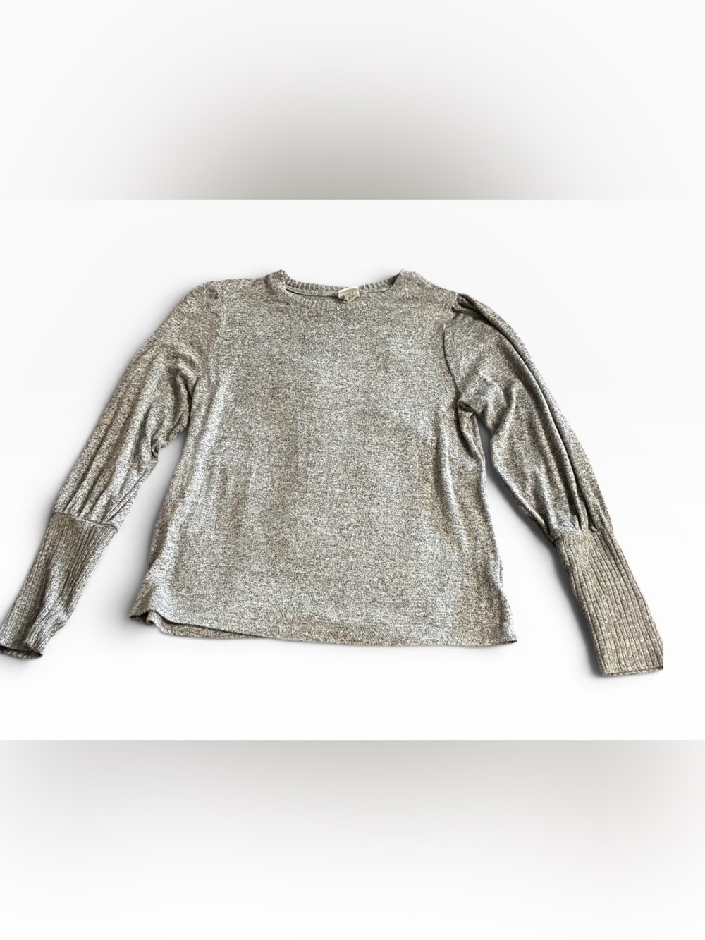a new day Gray Long Sleeve Sweater